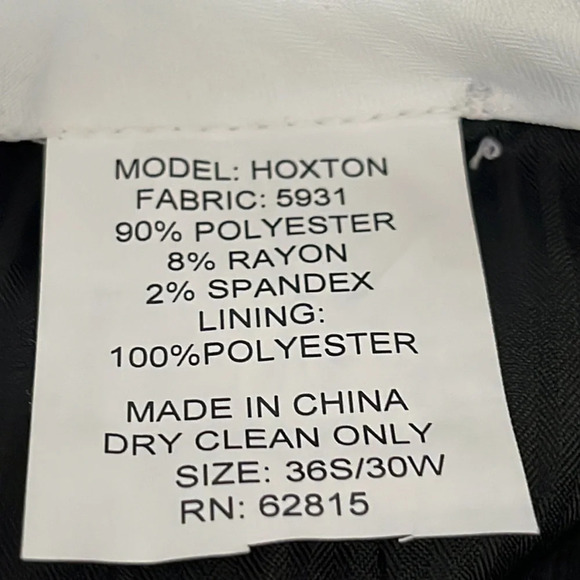 The Savile Row Hoxton Dress/Suit Pants - See Description for Measurements - Picture 5 of 6